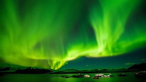 aurora borealis, northern lights 