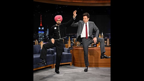 Diljit and Jimmy Fallon 