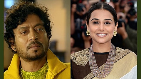 Irrfan Khan and Vidya Balan