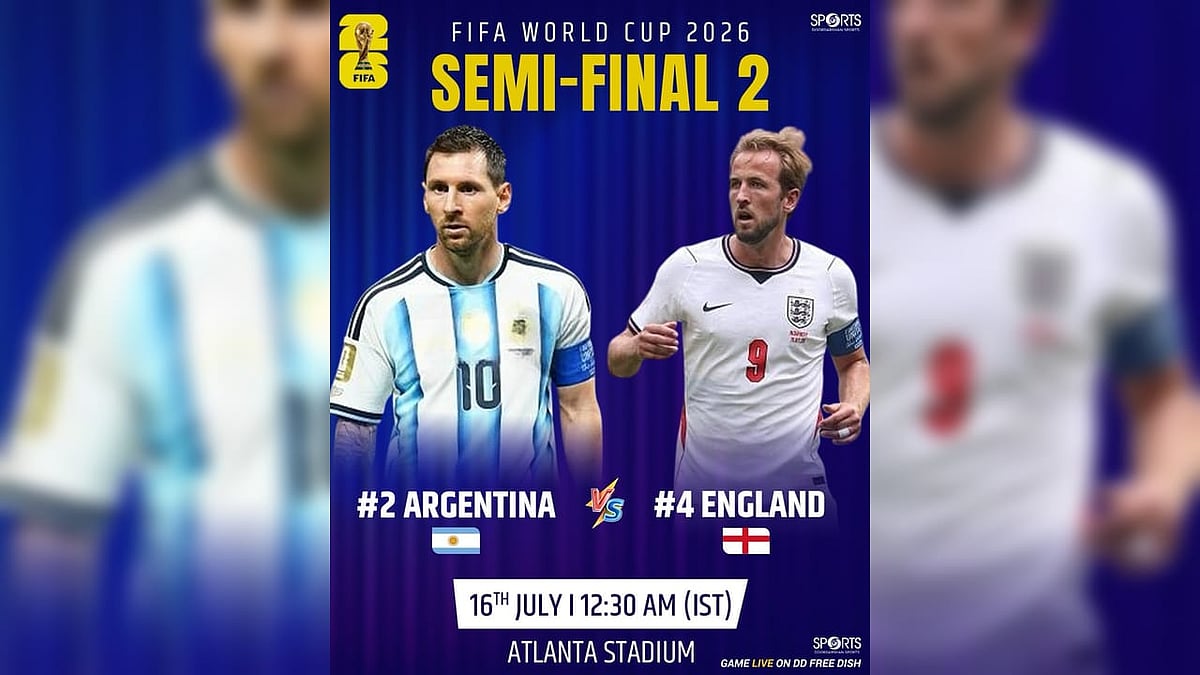 How to Watch FIFA World Cup 2026 Semi-Finals For Free in India? Catch Argentina vs England on DD Sports