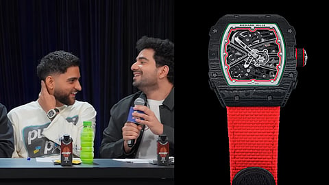 Karan Aujla wearing the RM 67-02