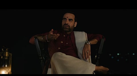 A still of Pankaj Tripathi's Kaleen Bhaiya from the trailer of Mirzapur The Movie