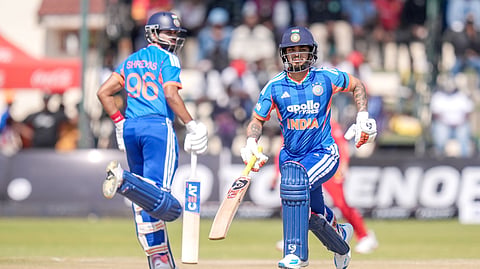 Image of India T20I skipper Shreyas Iyer and Ishan Kishan