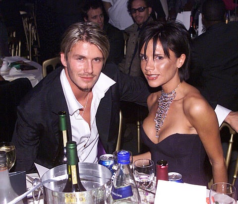 David Beckham Victoria Beckham