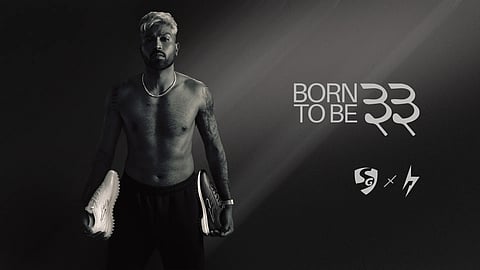Hardik Pandya has launched BORN TO BE 33 Collection With SG 