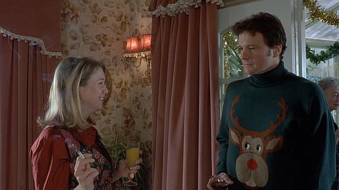 colin firth in the film Bridget Jones's Diary