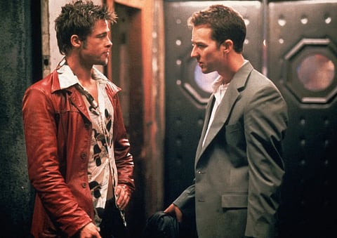 A Still From  Fight Club