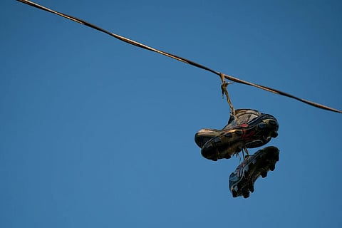 running shoes wear and tear