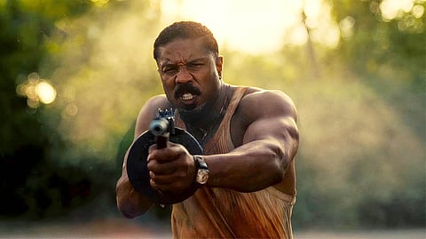 Michael B Jordan in Sinners