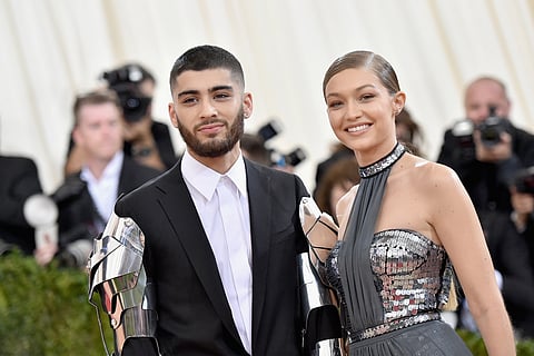 Zayn Malik at the Met Gala with Gigi Hadid