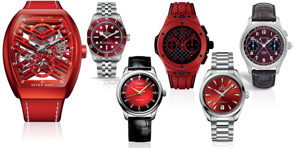 Red Watches Are This Season’s Boldest Timepiece Trend