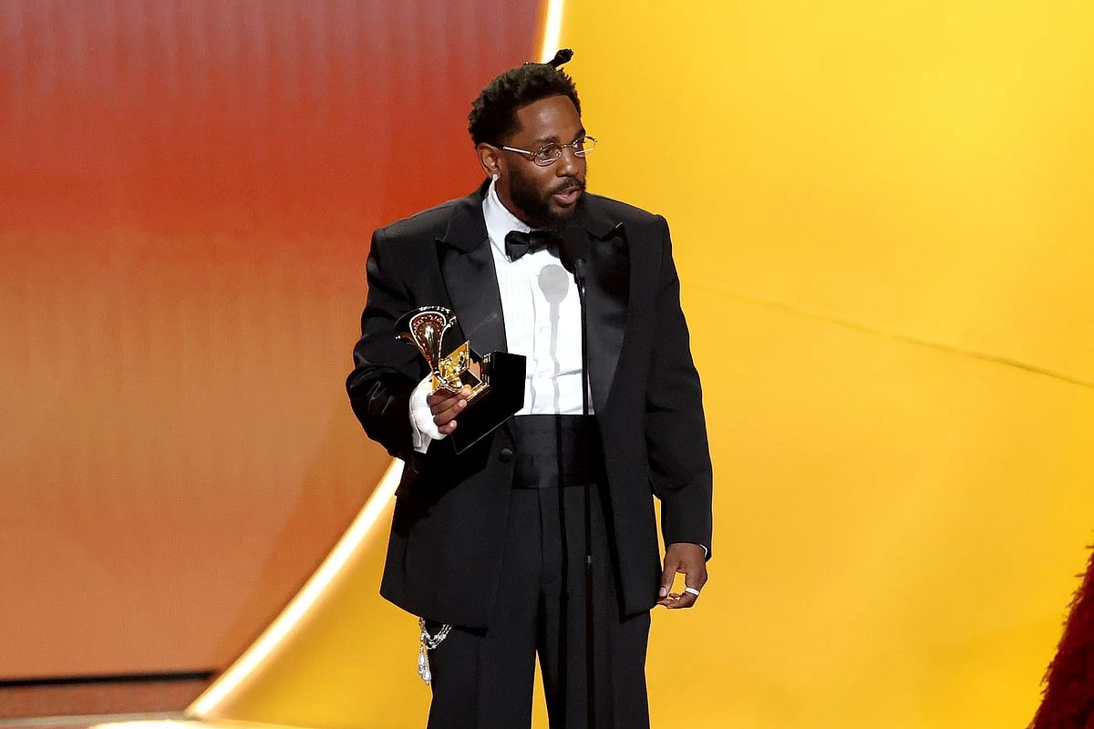 Kendrick Lamar Breaks Grammy Records With Five-Win Sweep