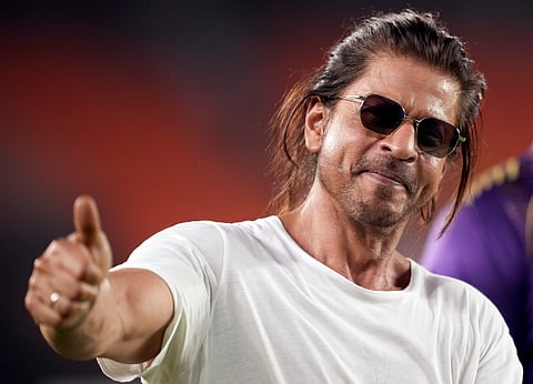 Shah Rukh Khan tops India's celebrity brand rankings with a valuation of USD 177.9 million, while Virat Kohli slips to third | File image/PTI