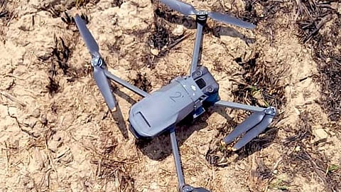 Drone found by Border Security Force (BSF) and Punjab Police
