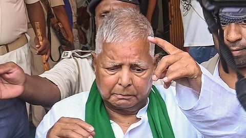 RJD chief Lalu Prasad Yadav