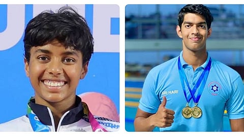 Indian swimmers Srihari Nataraj & Dhinidhi Desinghu has qualified for the Paris olympics