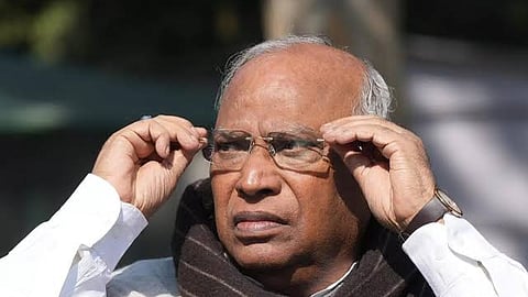 Congress leader Mallikarjun Kharge 