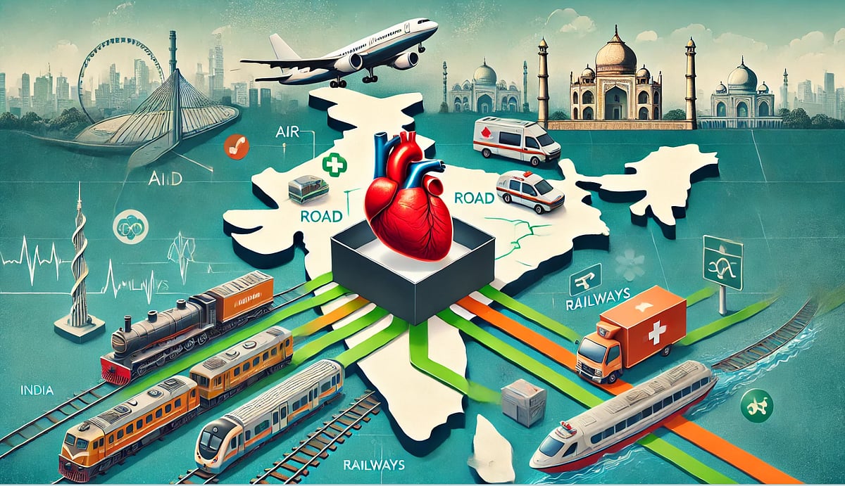 Centre issues guidelines on transporting organs for the first time