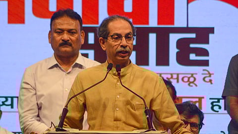 'We don't oppose Hindi, but only its imposition', Uddhav Thackeray amid 'GR burning' protest
