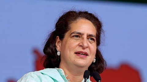 Congress leader Priyanka Gandhi Vadra 