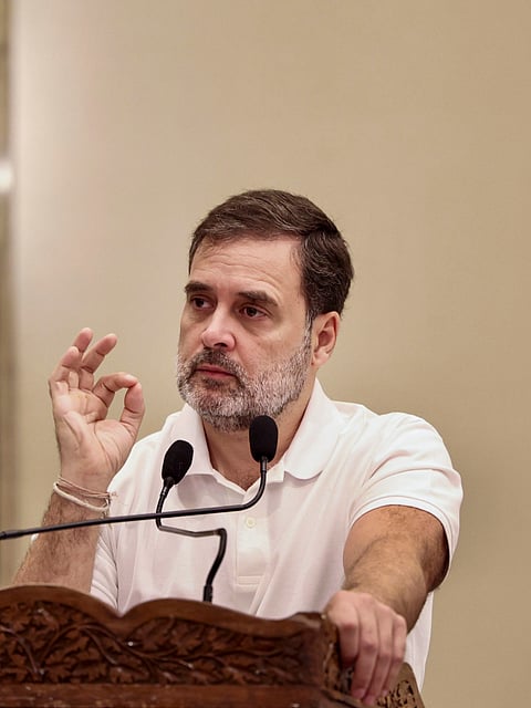 Congress leader Rahul Gandhi 