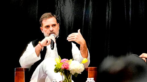 BJP running Bihar govt through remote control using Nitish's face, alleges Rahul