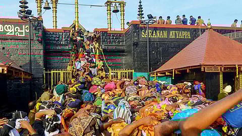 Sabarimala: Cong-led UDF seeks implementation of spot booking amid online booking concerns