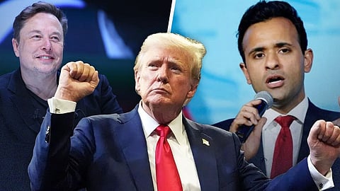 Elon Musk, Vivek Ramaswamy to lead Department of Government Efficiency: Trump
