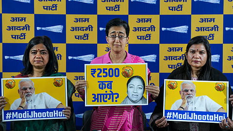 Atishi slams Delhi Govt over unkept Rs 2,500 aid promise to women