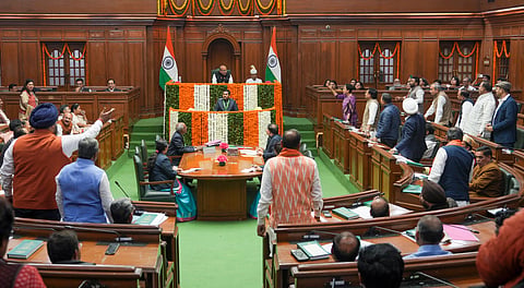 First-day, first show: AAP, BJP clash in Delhi Assembly