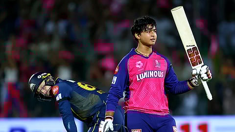 14-year-old Suryavanshi shatters records; becomes youngest to score a T20 century in men's cricket 