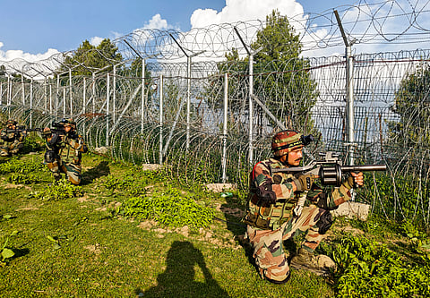 Security forces launch search after drones spotted in J&K