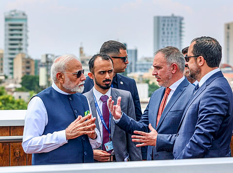 PM Modi wraps up landmark Cyprus visit, emplanes for Canada to attend G7 Summit
