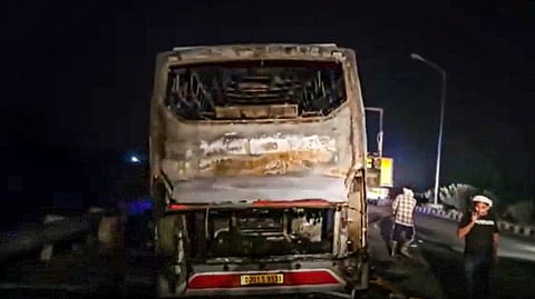Driver, conductor among 12 injured after roadways bus collides with truck in UP