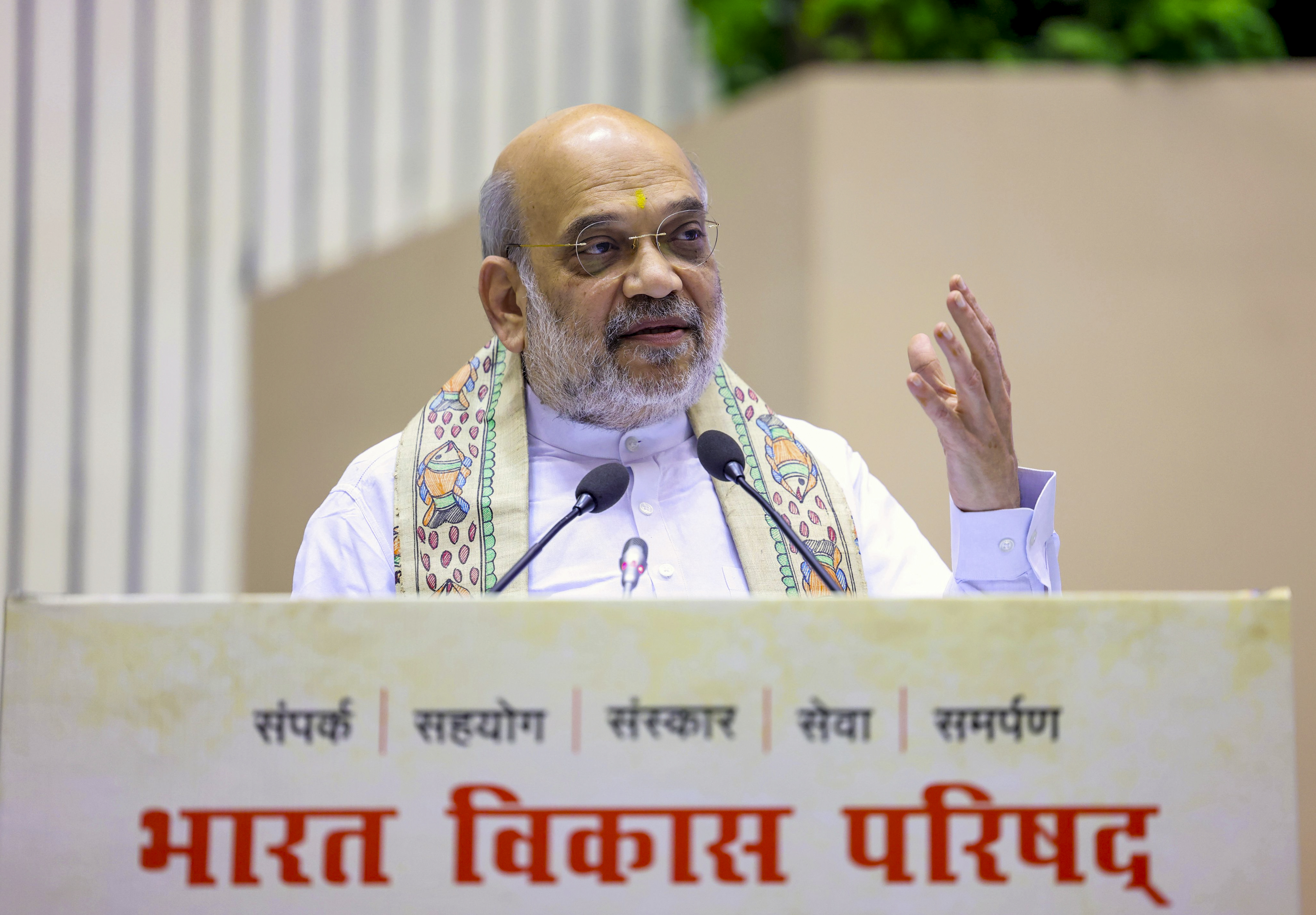 'Message gone out to the world that no one should betray India', says Amit Shah
