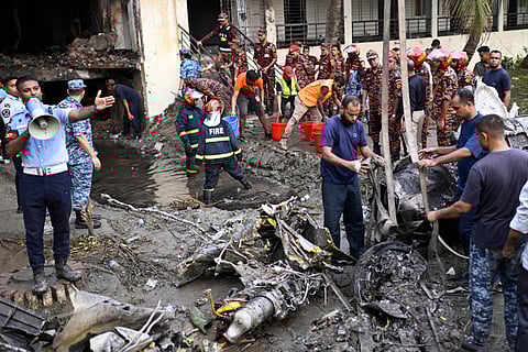 Bangladesh govt sets up probe panel to investigate school jet crash
