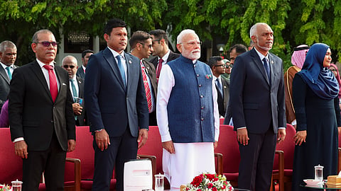 India remains committed to support aspirations of Maldivian people: PM Modi