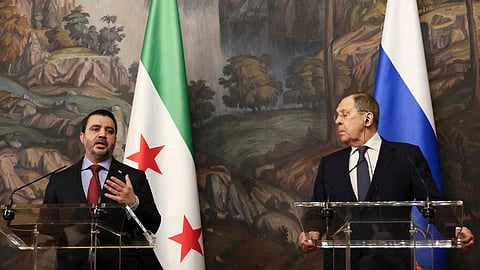 Russia hosts Syria's new foreign minister for the first time since Assad's ouster
