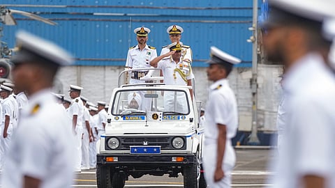 Vice Admiral Krishna Swaminathan takes charge as Western Naval Command FOCINC
