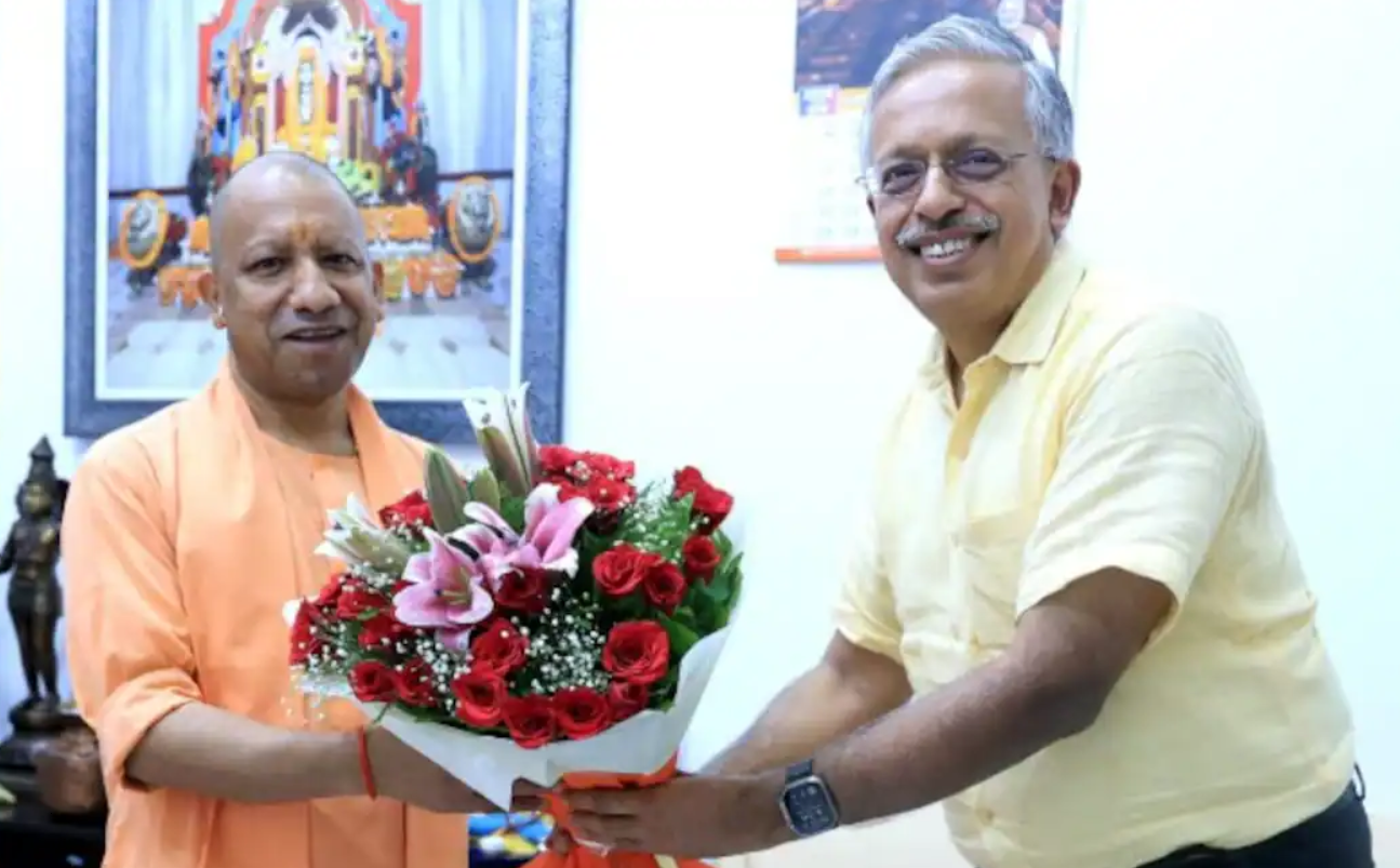 IAS officer Shashi Prakash Goyal takes charge as Uttar Pradesh Chief Secretary
