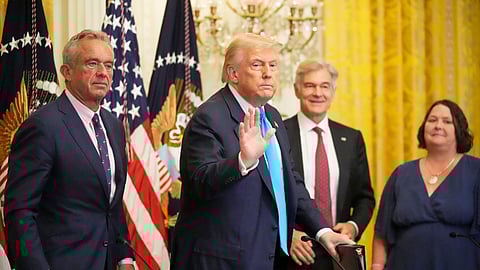 'They can take their dead economies down together', Trump mounts a sharp attack on India, Russia 