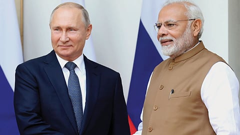 "Steady time-tested": MEA says ties with Russia 'should not be seen from prism of third country'
