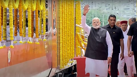 PM Modi launches Bengaluru Metro's yellow line, new Vande Bharat express