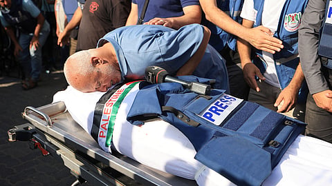 Multiple journalists killed by Israeli strikes on Gaza hospital
