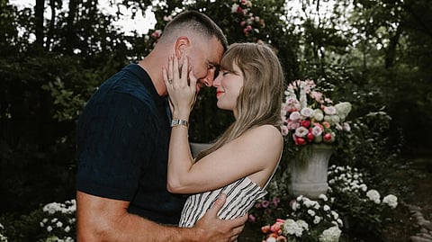 Taylor Swift and NFL star Travis Kelce are engaged!
