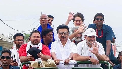 "If elections are conducted in a fair manner, NDA will lose in Bihar": Stalin at Voter Adhikar Yatra