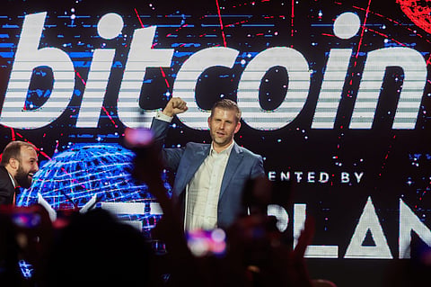 Trump-backed bitcoin company begins trading on Nasdaq
