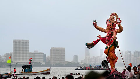 Ganesh idols topple during Maharashtra processions ahead of Chaturthi | File Image