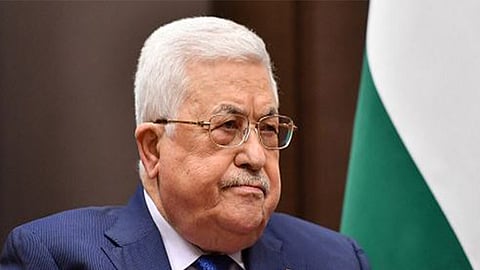 "Hamas must surrender their weapons to Palestine": President Mahmud Abbas
