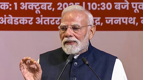PM Modi lauds RSS, says it stands strong despite challenges